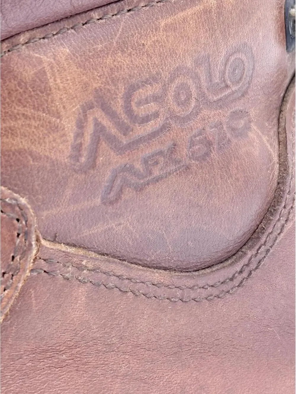 Asolo AFX 520 Women's Gore-Tex Leather Hiking Boots Brown Size 9 Vintage - Picture 10 of 13